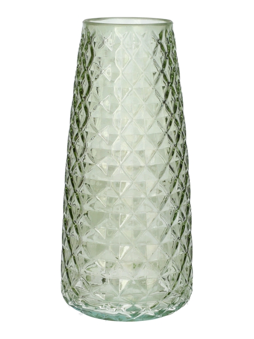 <h4>DF02-700615200 - Vase Gemma diamond d6.5/10xh21 light green</h4>