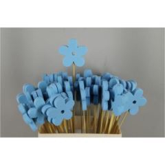 <h4>Stick Flower Foam Blue</h4>