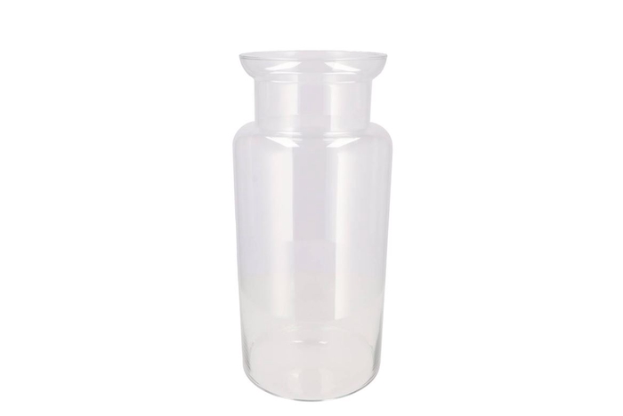 <h4>Glas Mouthblown Milk Bottle 45x24cm</h4>