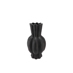 Garlic Black High Vase 17x30cm