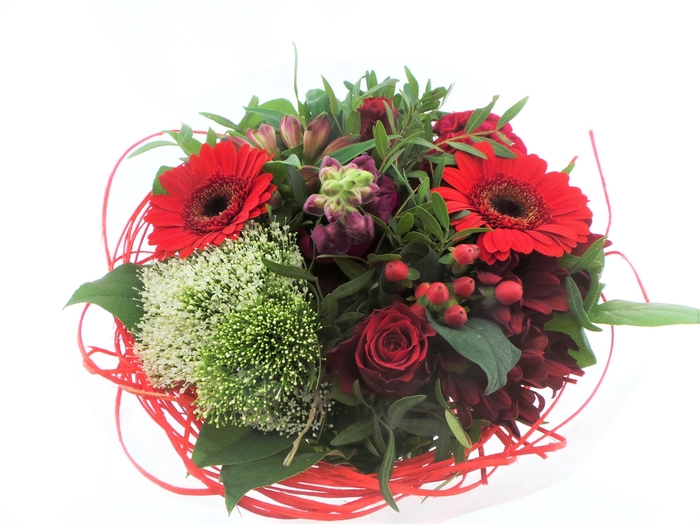 <h4>Bouquet sisal medium red</h4>