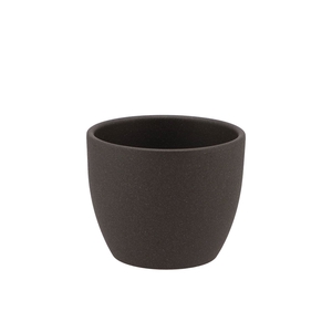 Ceramic Pot Grey Dark 7cm