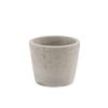Concrete Pot Round Grey 11x9cm