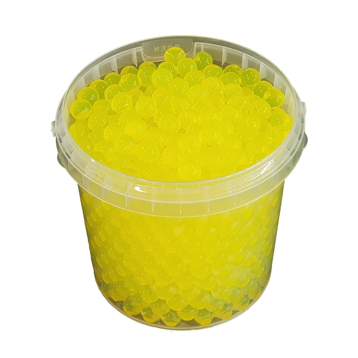 <h4>Gel pearls 1 ltr bucket Yellow</h4>