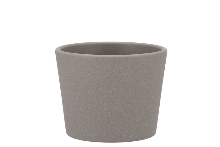 Ceramic Pot Grey 11cm