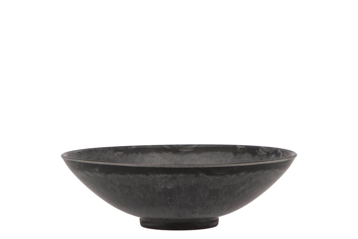 <h4>Melamine bowl grey 17x5cm</h4>