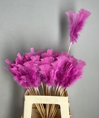 <h4>Stick Feather Lilac 14cm</h4>