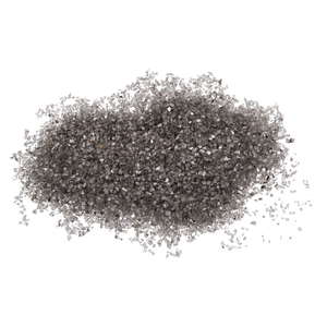Garnish glass grains dark silver 1-4mm a 4kg