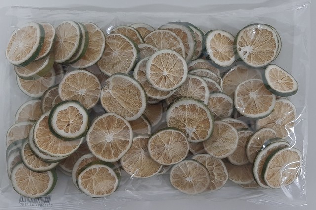 Fruit bigbox orangeslices green 250gr