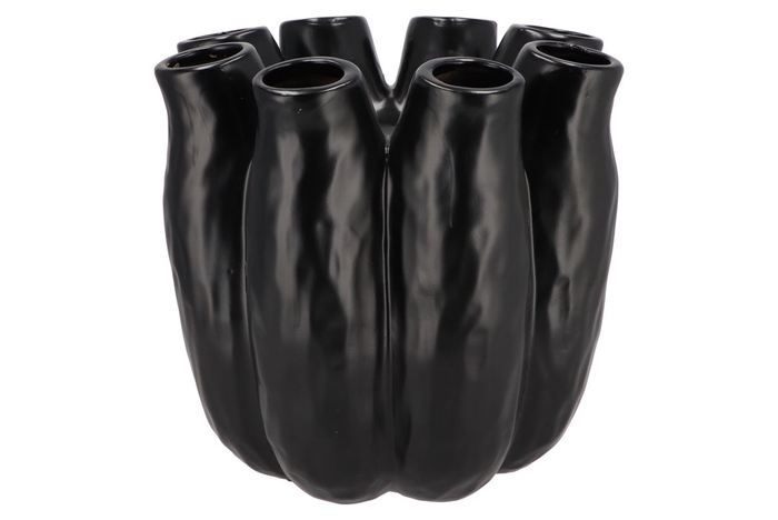 <h4>Luna Black Tube Vase 28x28cm</h4>