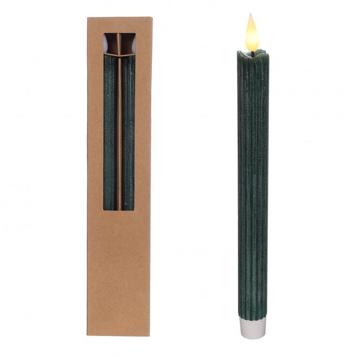 Candle LED Pencil d2.1*25cm x2 ex.AAA