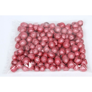 Apple pods 500gr in poly Xmass metalic red