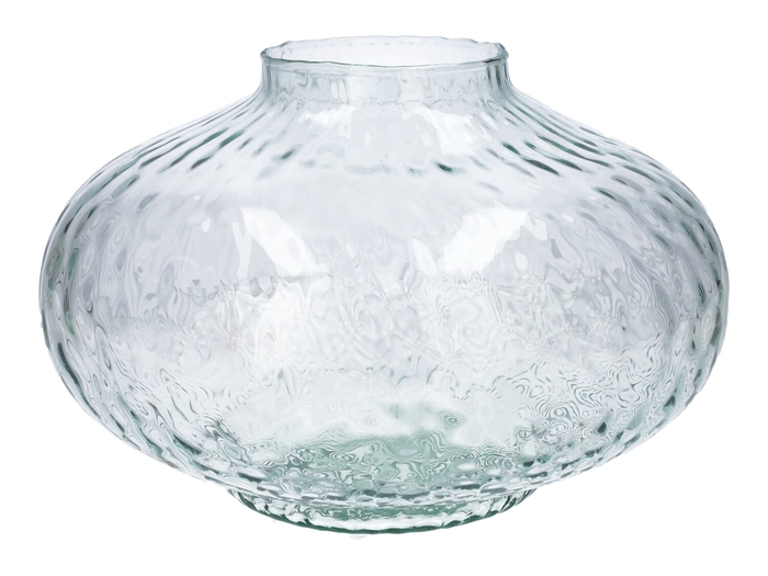 <h4>DF01-883909200 - Vase Hammer Ufo d10.8/31xh20 clear Eco</h4>