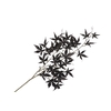 Silk Maple Leaves Black 108cm