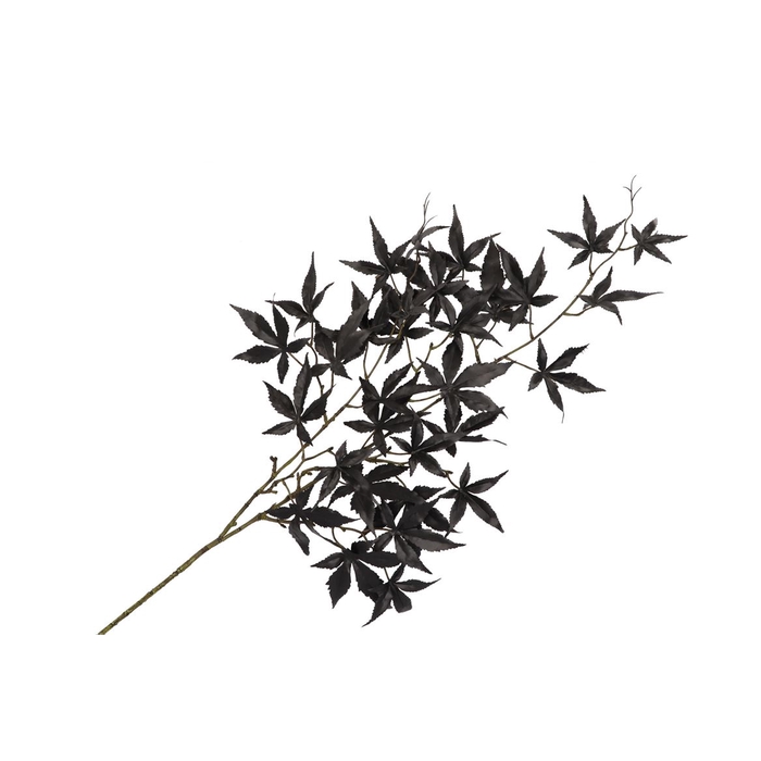 <h4>Silk Maple Leaves Black 108cm</h4>