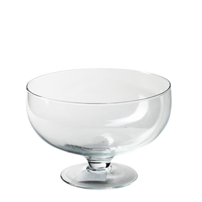 <h4>Glass Bowl Bollie/foot d17*11cm</h4>