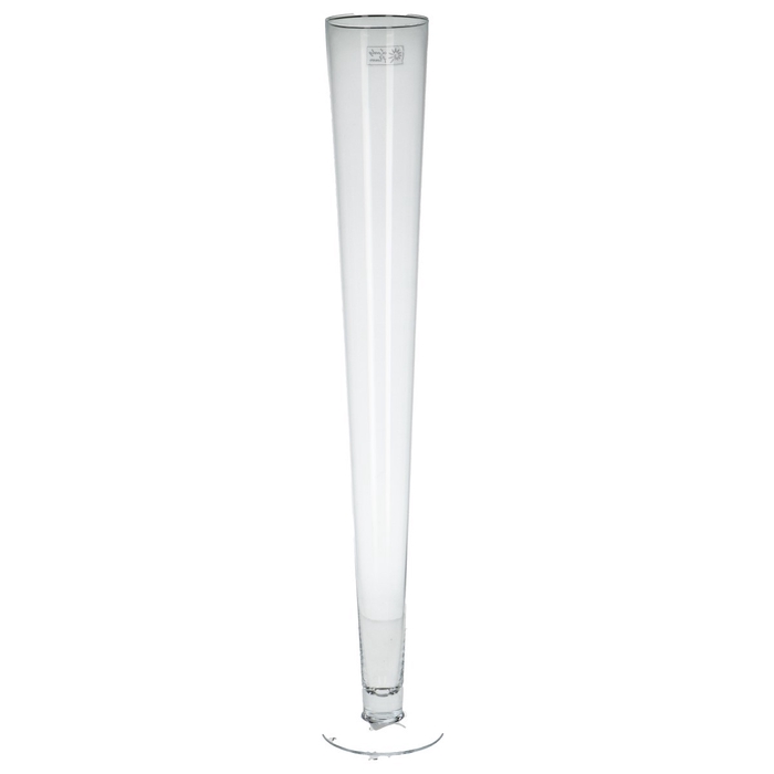 Glas Lelievaas konisch d11*80cm