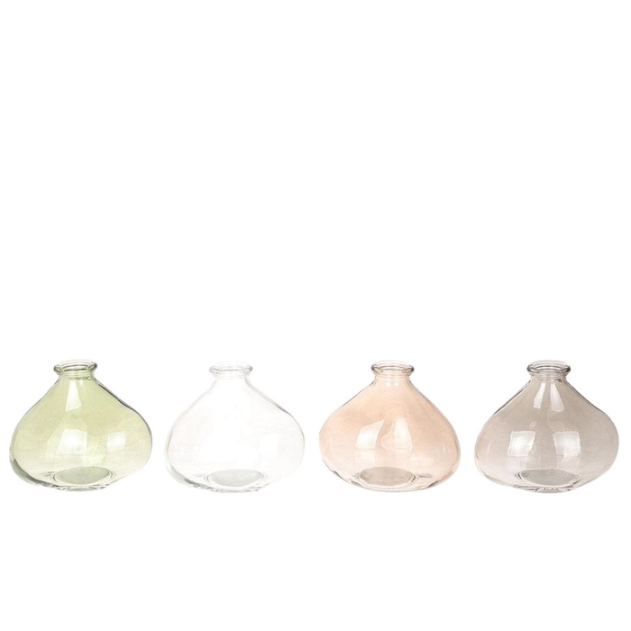 <h4>Glass Vase Vittoria 11.5*7.5*9.5cm</h4>