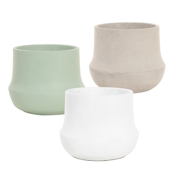 zw Pot conical ceramic