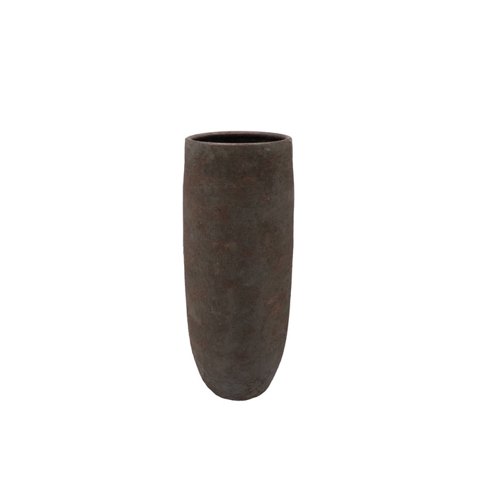 <h4>Batu Grey Big Vase 27x70cm</h4>