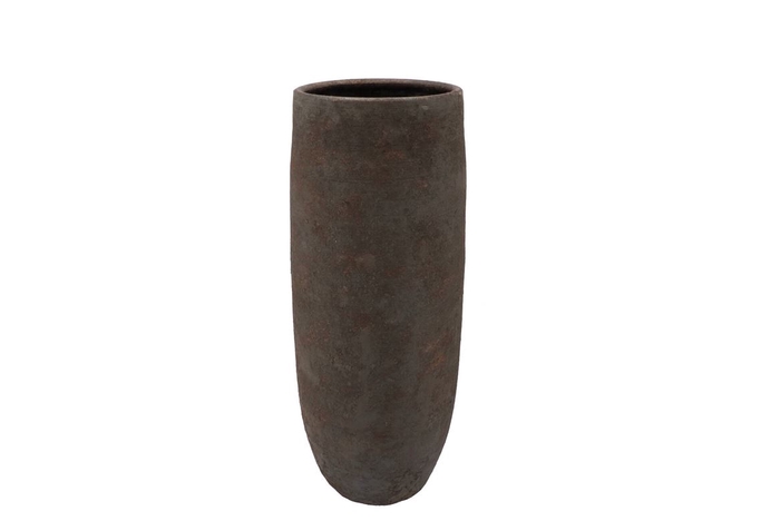 Batu Grey Big Vase 27x70cm