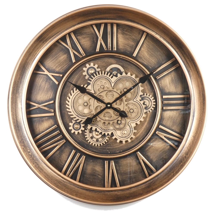 Clock Gear Ø80cm Copper 01919