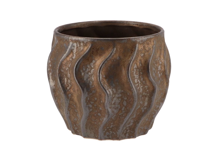 <h4>Karbala Bronze Pot 19x15,5cm</h4>