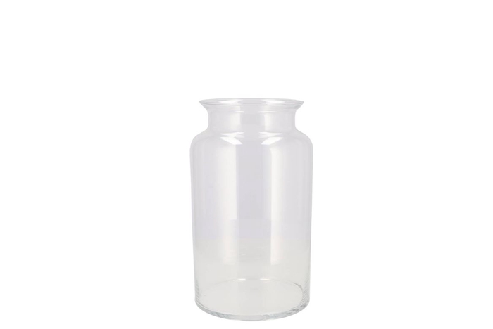 Glas Mouthblown Milk Bottle 19x19cm