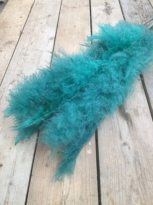 DRIED CORTADERIA TURQUOISE XL PS
