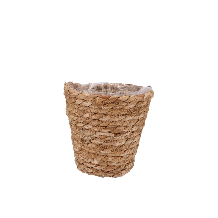<h4>Seagrass Straw Basket Pot Brown 12x12cm</h4>