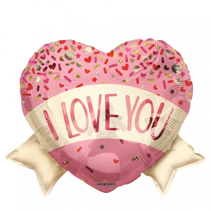 <h4>Mothersday balloon i love you heart 45cm</h4>