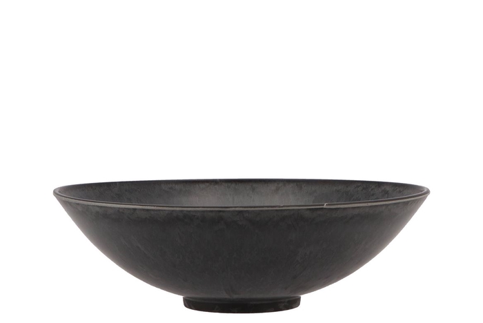 <h4>Melamine bowl grey 22x6cm</h4>