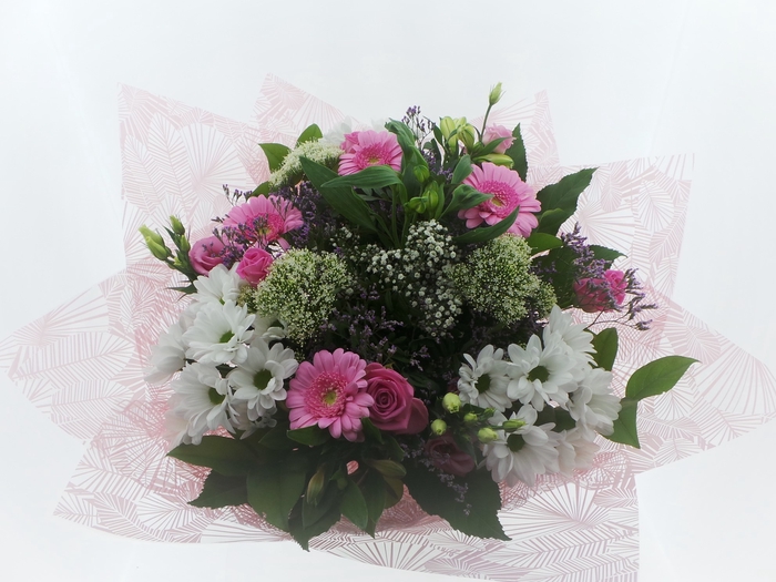 <h4>Bouquet large white /pink</h4>