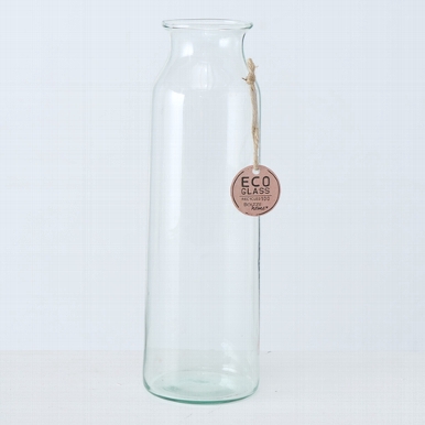 Vaas Eco-Glas, H 30cm, Transparant
