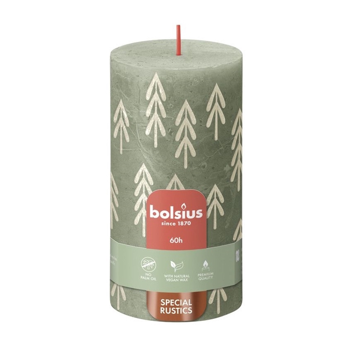 <h4>Candle Cylind.d07*13cm rust.silhouet</h4>