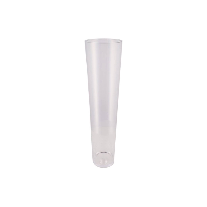 <h4>Glass Vase Konisch Heavy 20x70cm</h4>