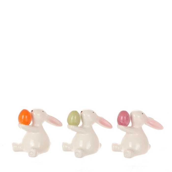 <h4>Easter Deco rabbit Edmon 09*6.5*8cm</h4>