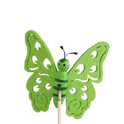 <h4>Sticks 50cm Butterfly felt d09cm</h4>