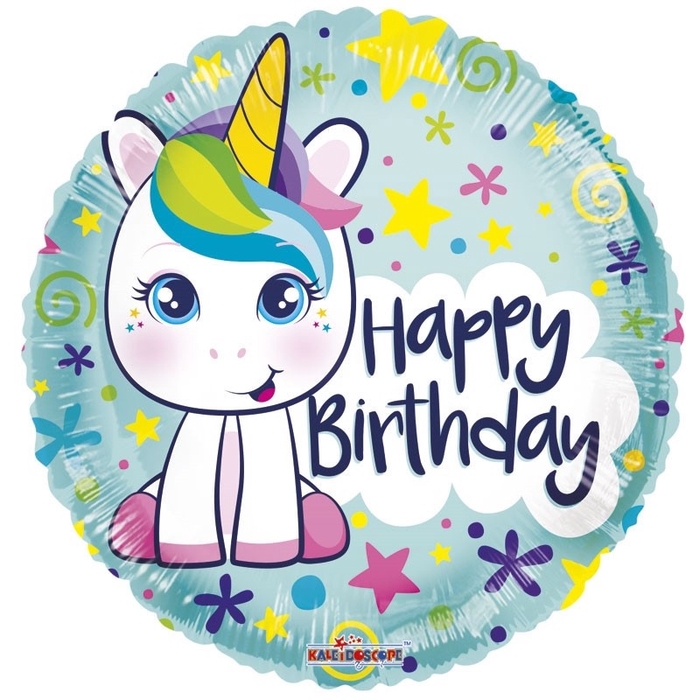 <h4>Party! Ballon Happy Birthday 45cm</h4>