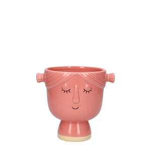 Ceramics Pot face/foot d10*12.5cm