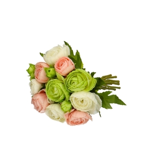 Artificial flowers Ranunculus bouquet 20cm