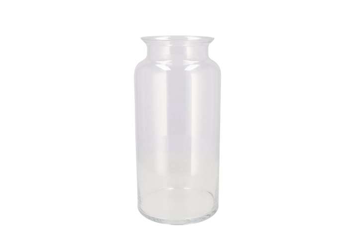 Glas Mouthblown Milk Bottle 35x19cm