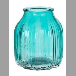 DF02-664321700 - Vase Suko d8.5/13.8xh16 turquoise