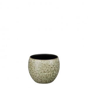 Ceramics Bent pot d14*13cm