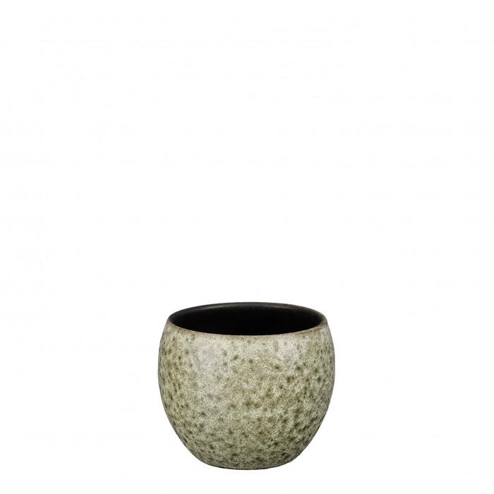 Ceramics Bent pot d14*13cm