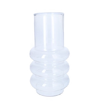 <h4>Glass Vase Tess d10/13*27cm</h4>