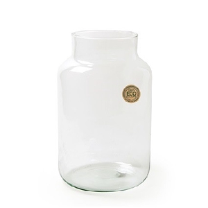 Glass Eco vase Gigi d13/19*30cm