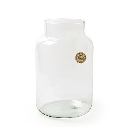 <h4>Glass Eco vase Gigi d13/19*30cm</h4>
