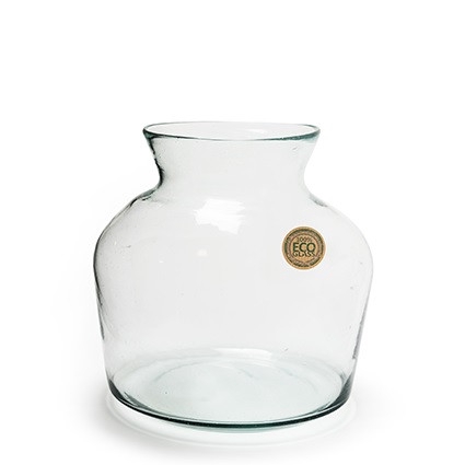 Glass Eco vase terrarium d24*25cm