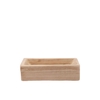 Wood Natural Tray Rectangle 32x16x9cm Nm